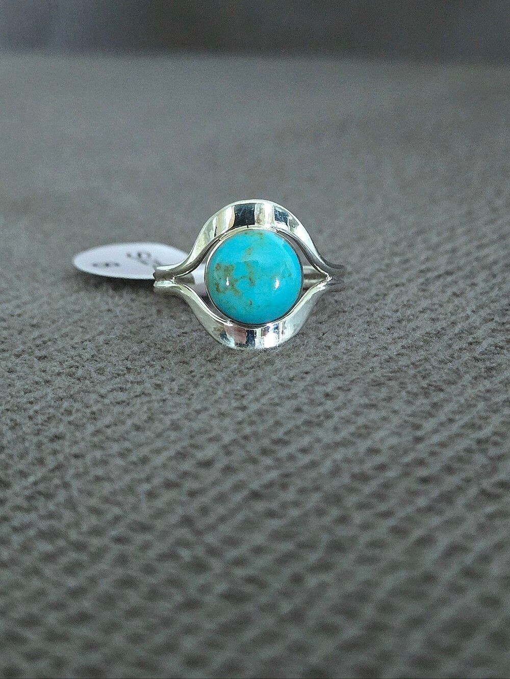 Sterling Silver🤍 Mexican🇲🇽 Turquoise Ring - NWT - Picture 2 of 16